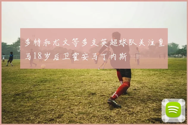 多特和尤文等多支英超球队关注皇马18岁后卫霍安马丁内斯
