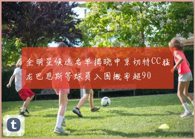 全明星候选名单揭晓申京切特CC猛龙巴恩斯等球员入围概率超90